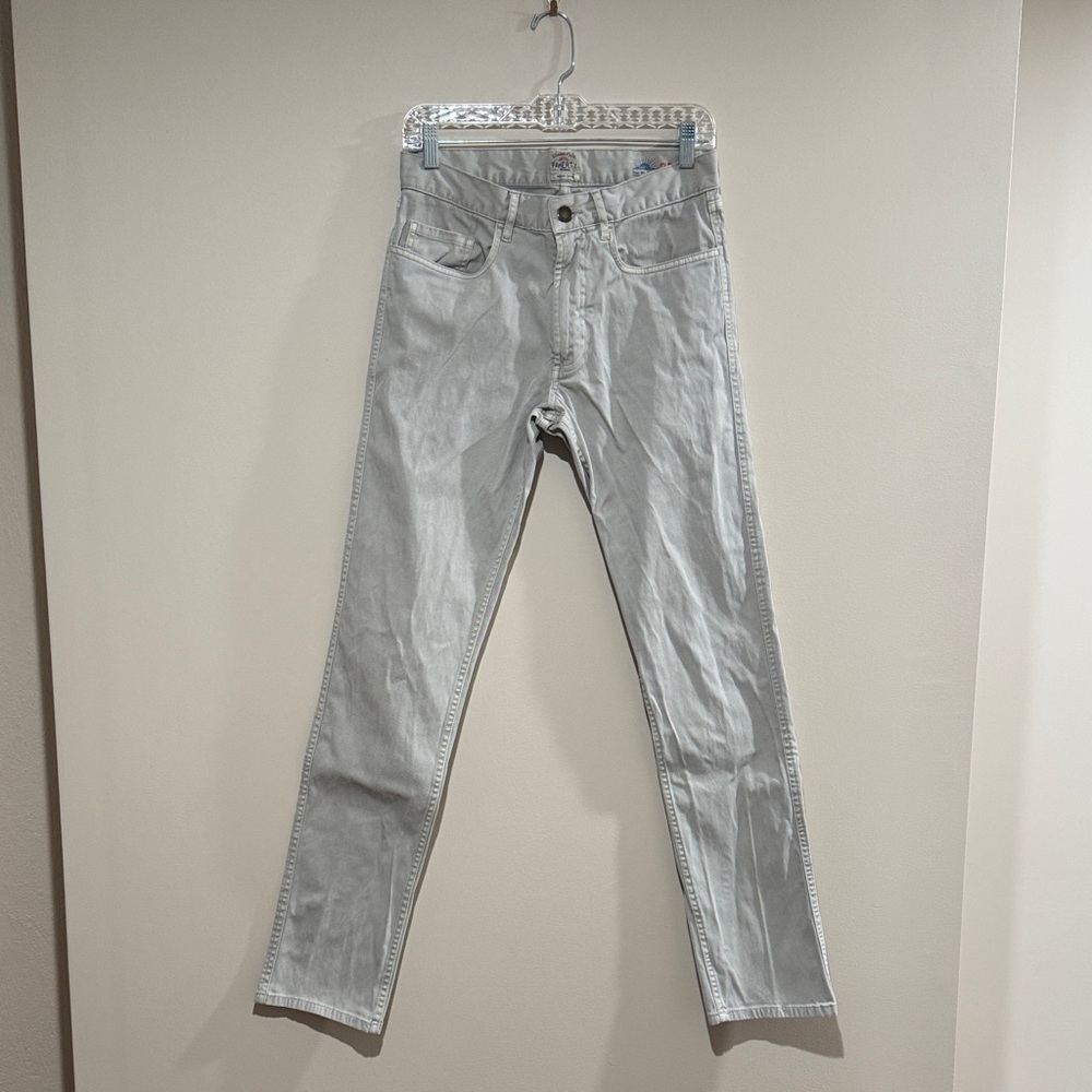 Fahety Organic Cotton Beige Chino‎ Jeans Size 29